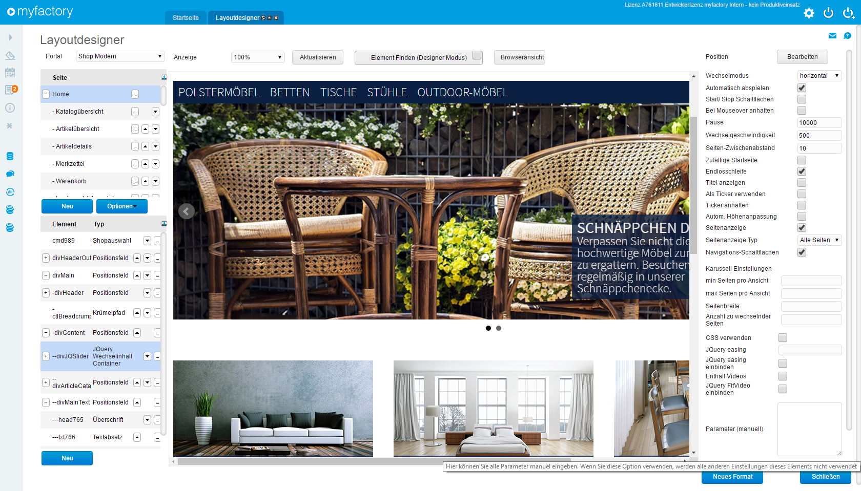 E-Commerce – myfactory: Ready-2-Use Webshop